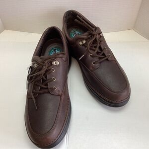 Florsheim Brown Leather Men's Shoes Size 11 W NWT Comfortech soles
